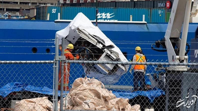 اولین تصاویر از لاشه زیردریایی گردشگران تایتانیک؛ «کشف احتمالی بقایای انسانی»